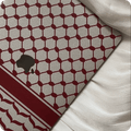 Kufiyeh Red & Beige