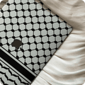 Kufiyeh White & Black